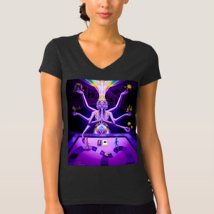 The Infinite Self Plays the Game Women's T-shirt
