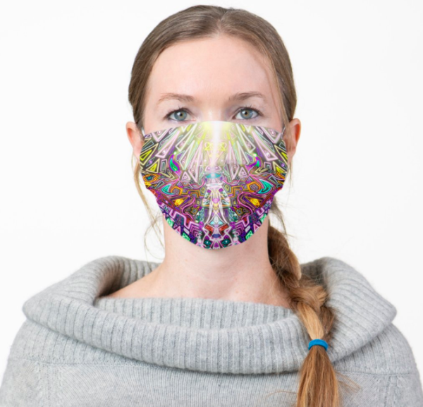 Come Visit Us Face Mask - Image 4