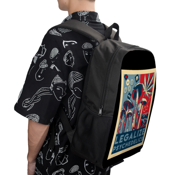 Legalize Psychedelics Backpack - Image 4