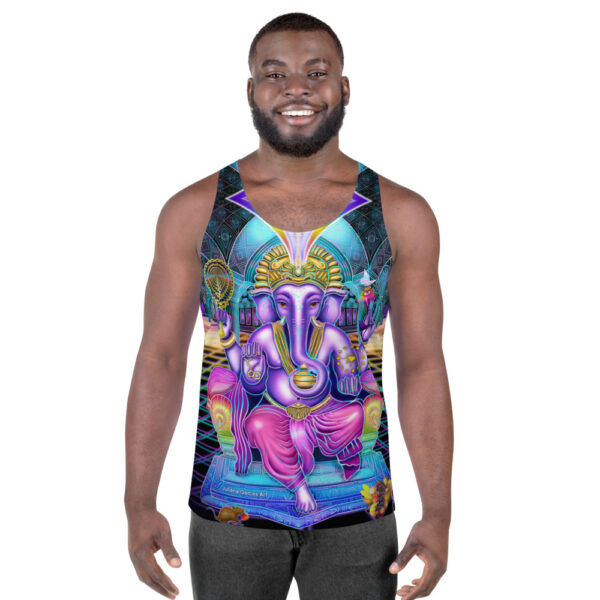 Remover of Obstacles Unisex Tank Top