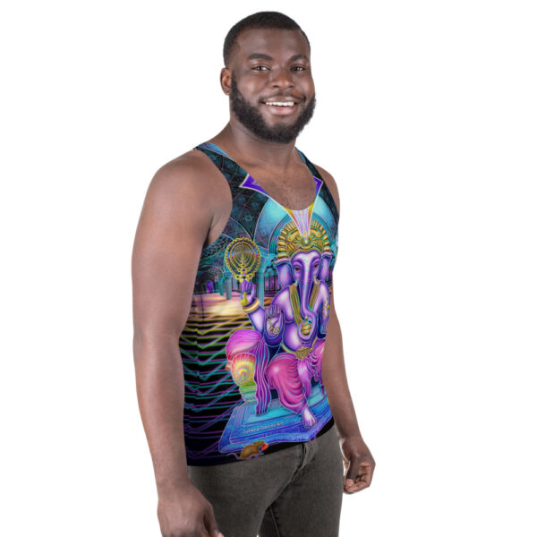 Remover of Obstacles Unisex Tank Top - Image 3