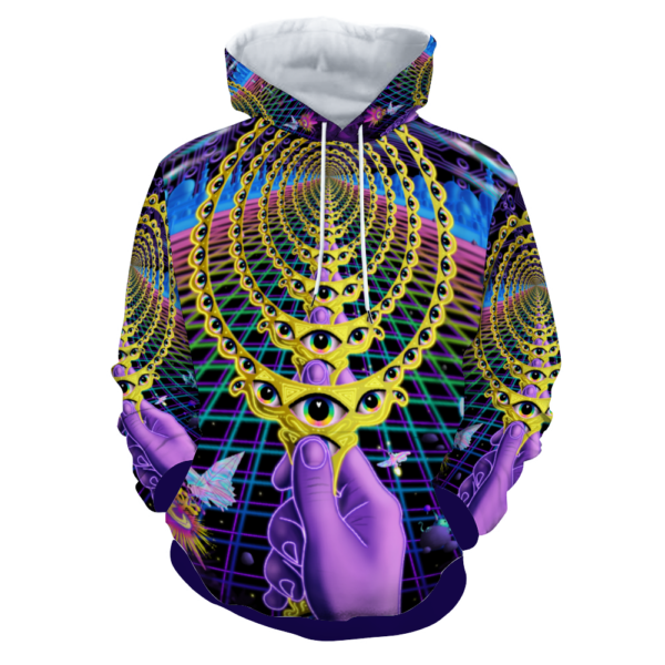 True Reflection Unisex All Over Print Hoodie - Image 3