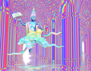 Pineal Palace 20 x 24 Metal Print