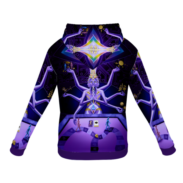 The Infinite Self Plays the Game Unisex Hoodie - Image 2