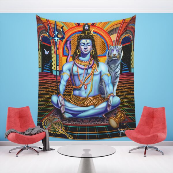 Shiva Wall Tapestry - Image 4