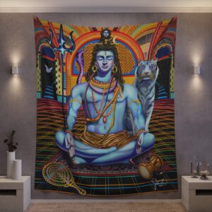 Shiva Wall Tapestry
