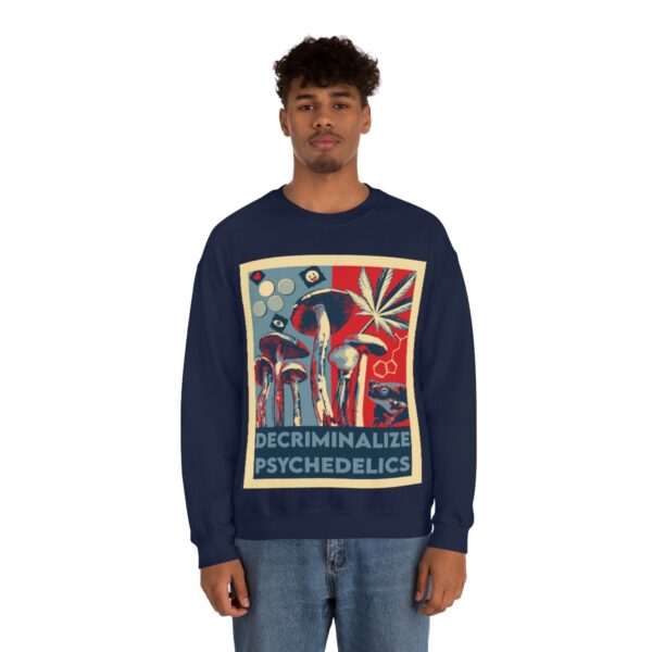 Decriminalize Psychedelics Unisex Sweatshirt 5 Colors - Image 31