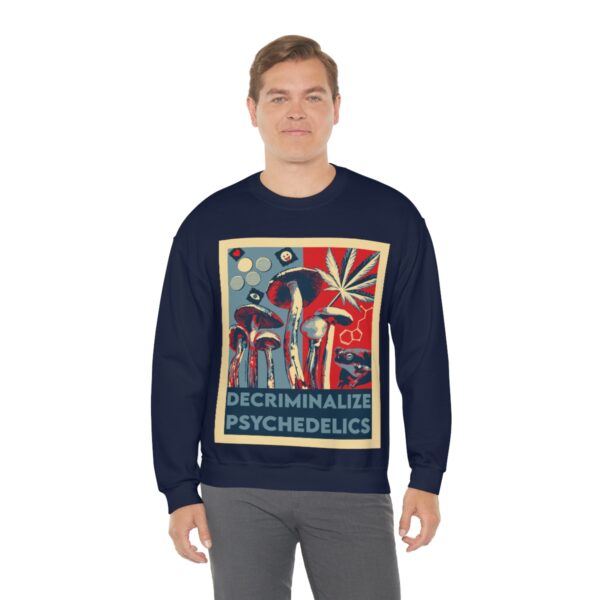 Decriminalize Psychedelics Unisex Sweatshirt 5 Colors - Image 32