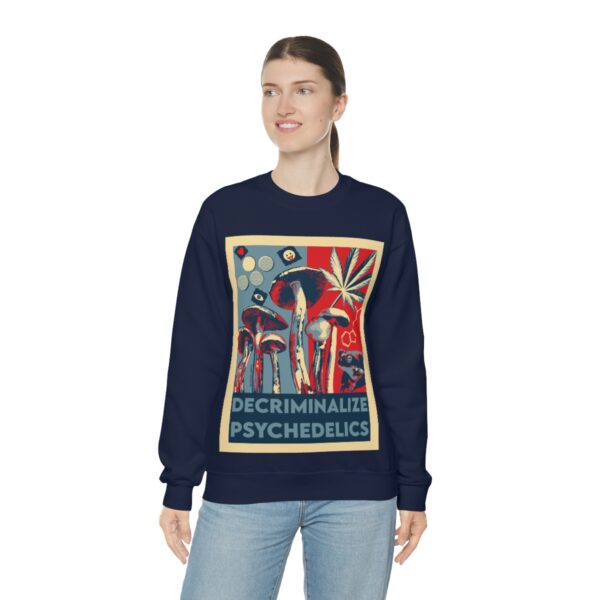 Decriminalize Psychedelics Unisex Sweatshirt 5 Colors - Image 33