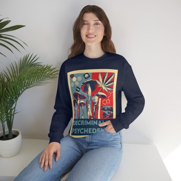 Decriminalize Psychedelics Unisex Sweatshirt 5 Colors - Image 34