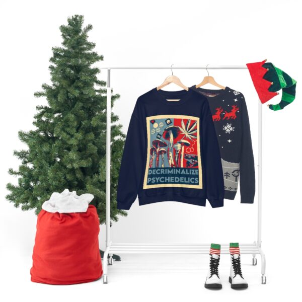Decriminalize Psychedelics Unisex Sweatshirt 5 Colors - Image 36