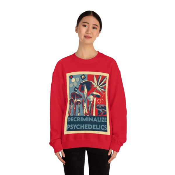 Decriminalize Psychedelics Unisex Sweatshirt 5 Colors - Image 39