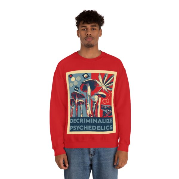 Decriminalize Psychedelics Unisex Sweatshirt 5 Colors - Image 40