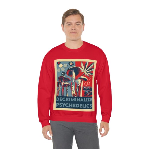 Decriminalize Psychedelics Unisex Sweatshirt 5 Colors - Image 41