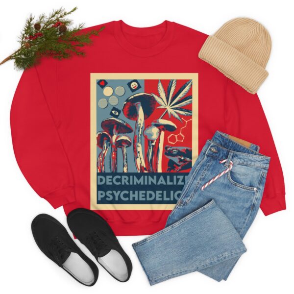 Decriminalize Psychedelics Unisex Sweatshirt 5 Colors - Image 44