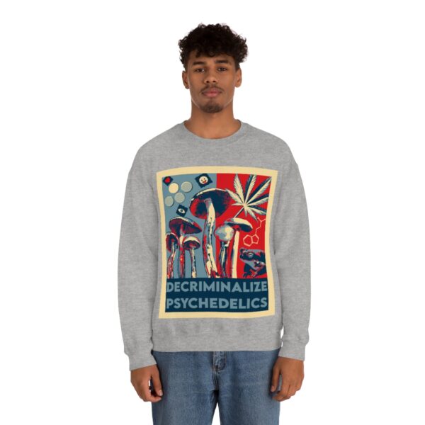 Decriminalize Psychedelics Unisex Sweatshirt 5 Colors - Image 22