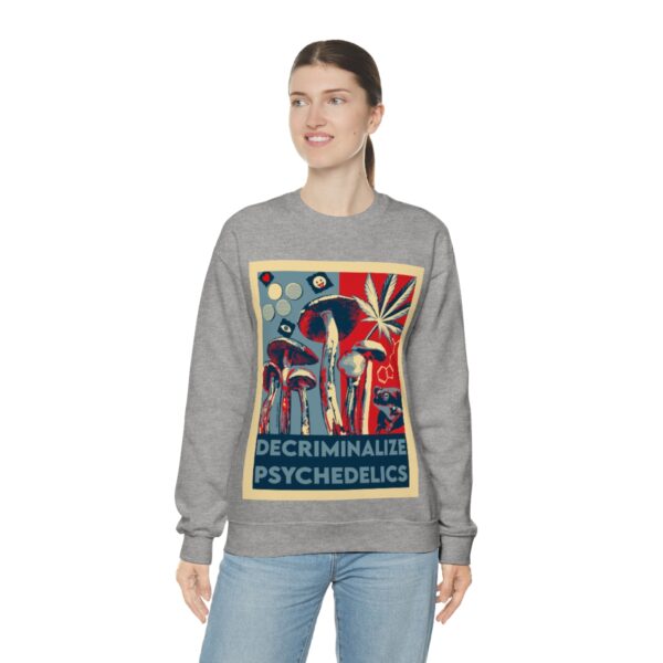 Decriminalize Psychedelics Unisex Sweatshirt 5 Colors - Image 24