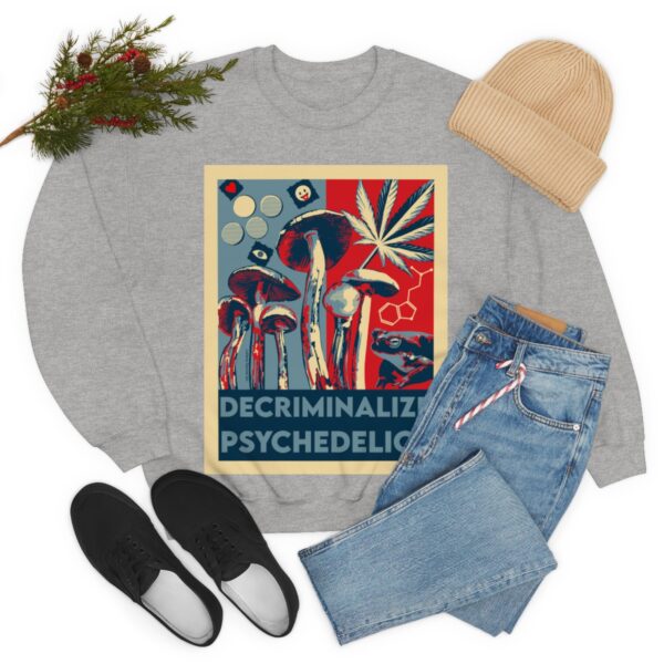 Decriminalize Psychedelics Unisex Sweatshirt 5 Colors - Image 26