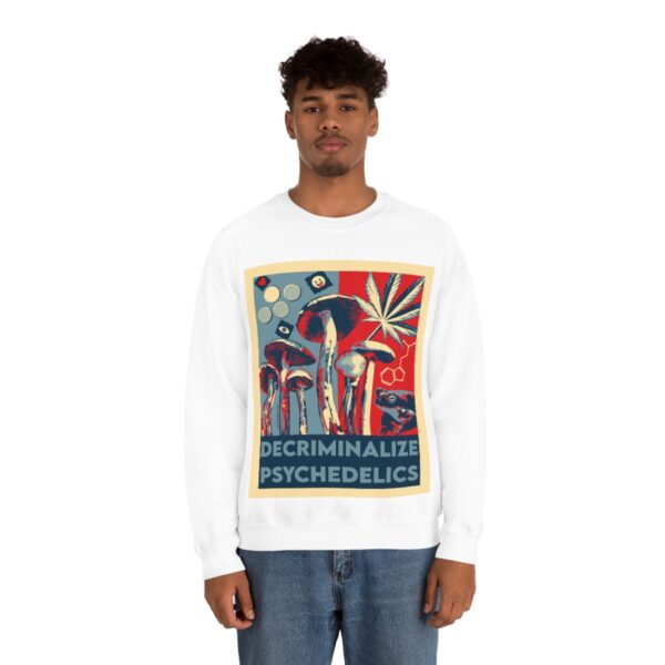 Decriminalize Psychedelics Unisex Sweatshirt 5 Colors - Image 13