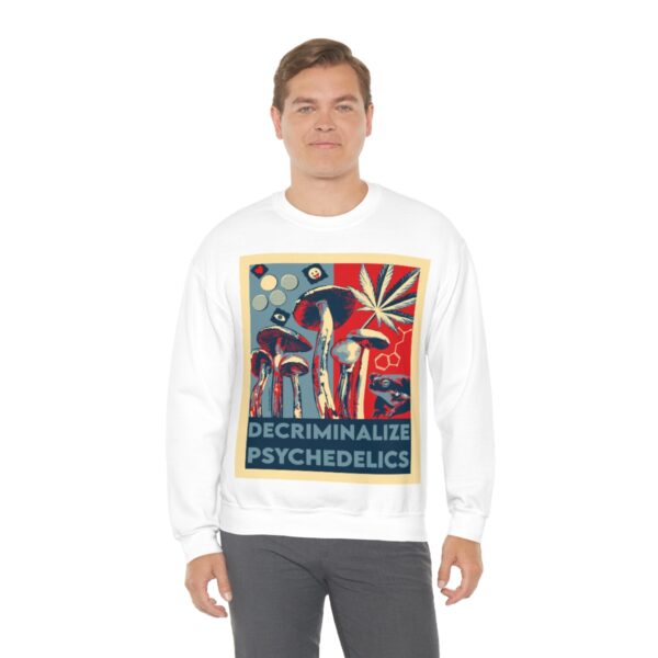 Decriminalize Psychedelics Unisex Sweatshirt 5 Colors - Image 14