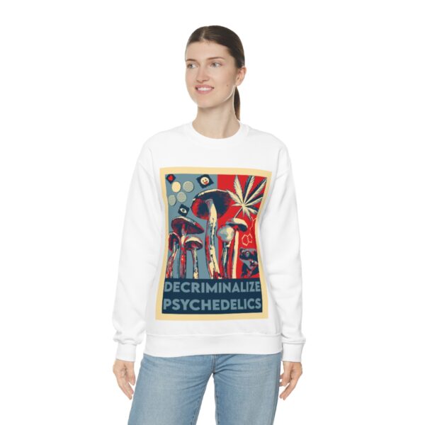 Decriminalize Psychedelics Unisex Sweatshirt 5 Colors - Image 15