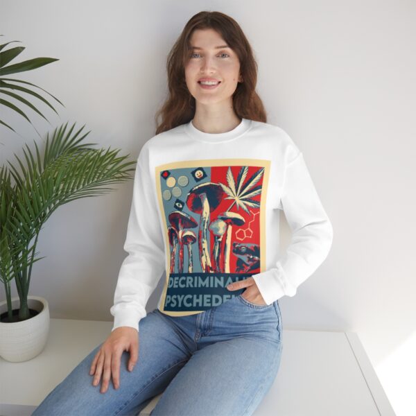 Decriminalize Psychedelics Unisex Sweatshirt 5 Colors - Image 16