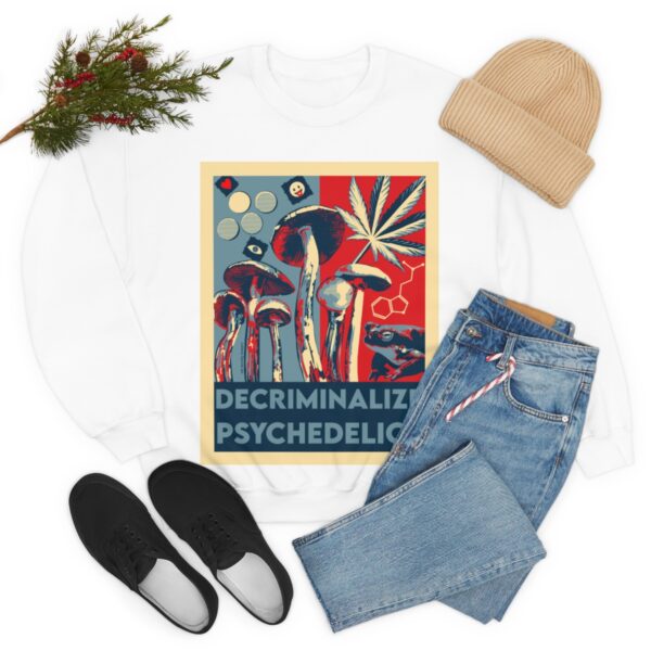 Decriminalize Psychedelics Unisex Sweatshirt 5 Colors - Image 17