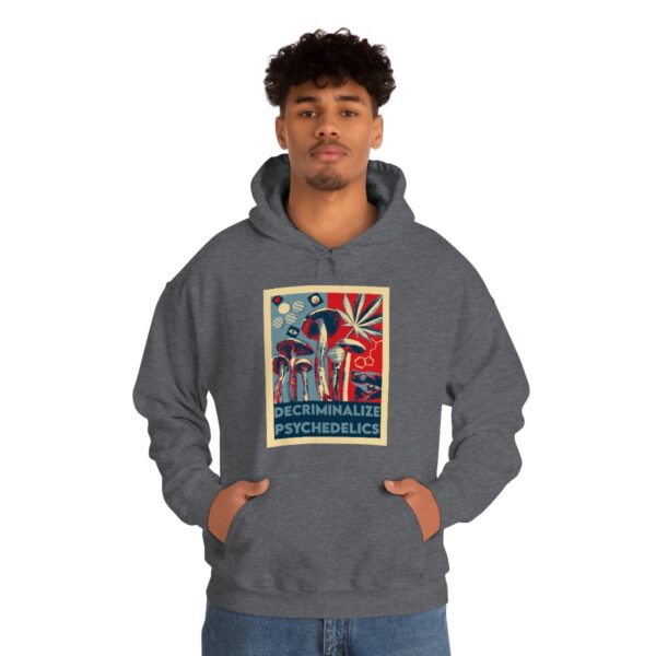 Decriminalize Psychedelics Unisex Hoodie 11 Color Options - Image 40
