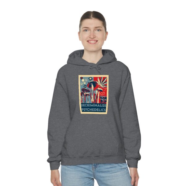 Decriminalize Psychedelics Unisex Hoodie 11 Color Options - Image 41