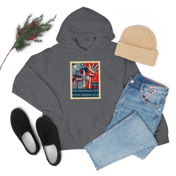 Decriminalize Psychedelics Unisex Hoodie 11 Color Options - Image 44