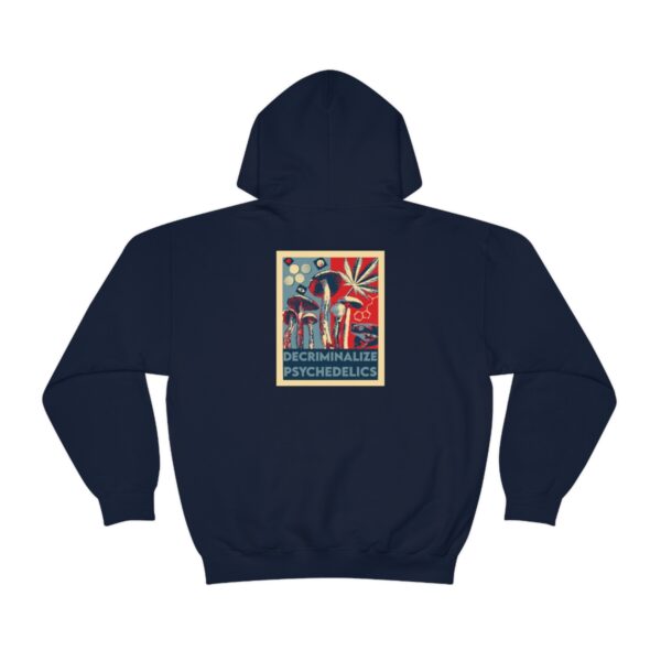 Decriminalize Psychedelics Unisex Hoodie 11 Color Options - Image 74