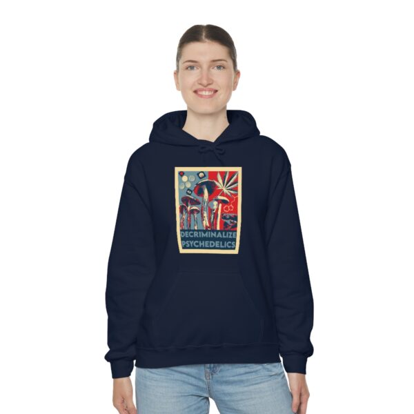 Decriminalize Psychedelics Unisex Hoodie 11 Color Options - Image 77
