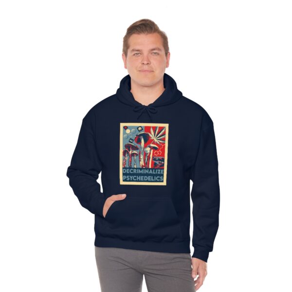 Decriminalize Psychedelics Unisex Hoodie 11 Color Options - Image 78