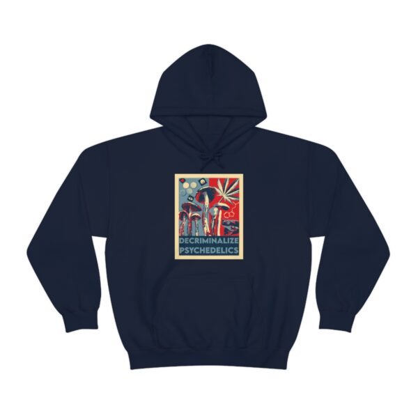 Decriminalize Psychedelics Unisex Hoodie 11 Color Options - Image 73
