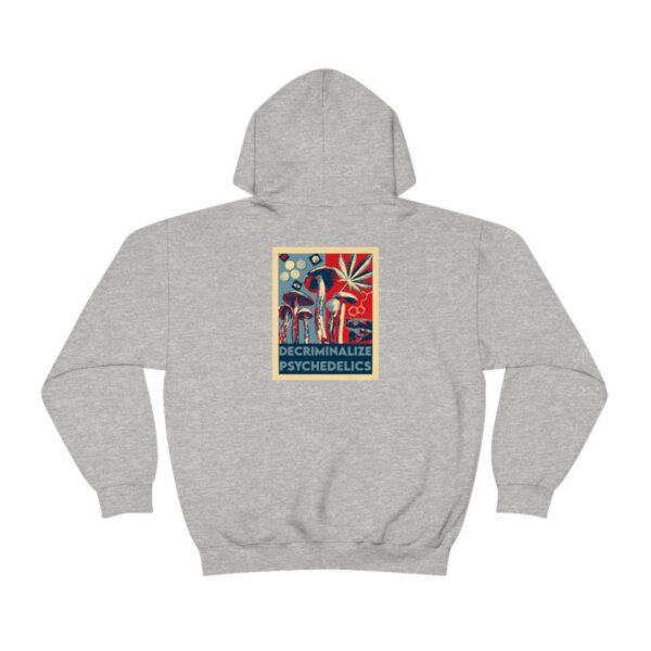 Decriminalize Psychedelics Unisex Hoodie 11 Color Options - Image 20