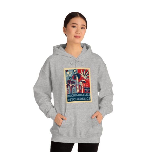 Decriminalize Psychedelics Unisex Hoodie 11 Color Options - Image 21