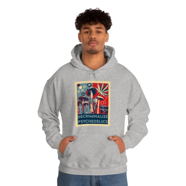 Decriminalize Psychedelics Unisex Hoodie 11 Color Options - Image 22