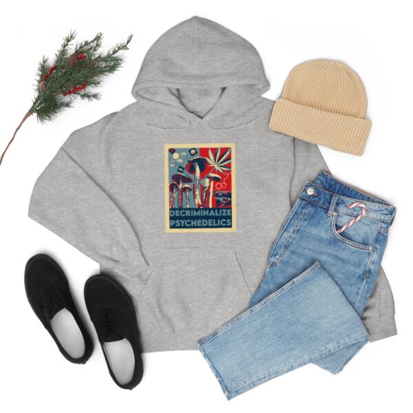 Decriminalize Psychedelics Unisex Hoodie 11 Color Options - Image 26