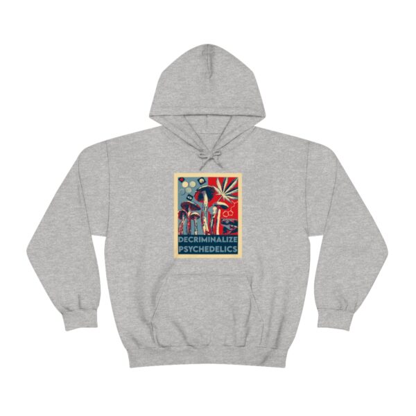 Decriminalize Psychedelics Unisex Hoodie 11 Color Options - Image 19