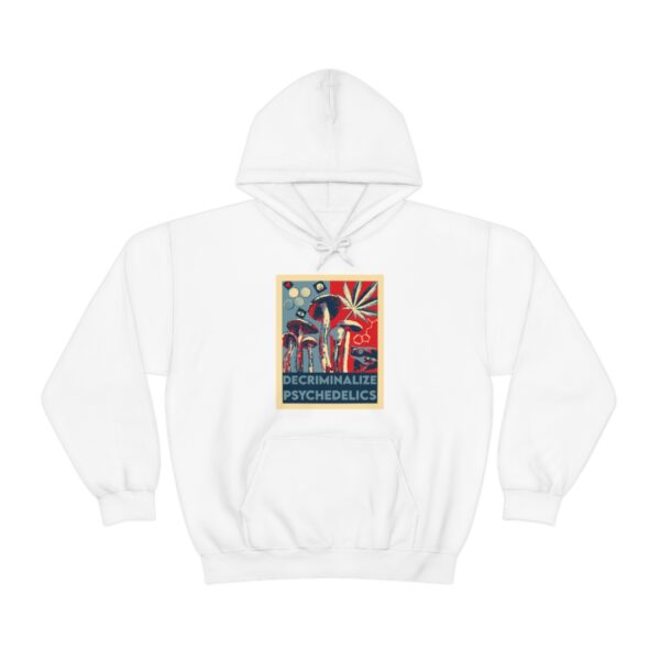 Decriminalize Psychedelics Unisex Hoodie 11 Color Options - Image 10