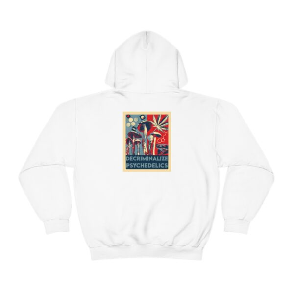 Decriminalize Psychedelics Unisex Hoodie 11 Color Options - Image 11