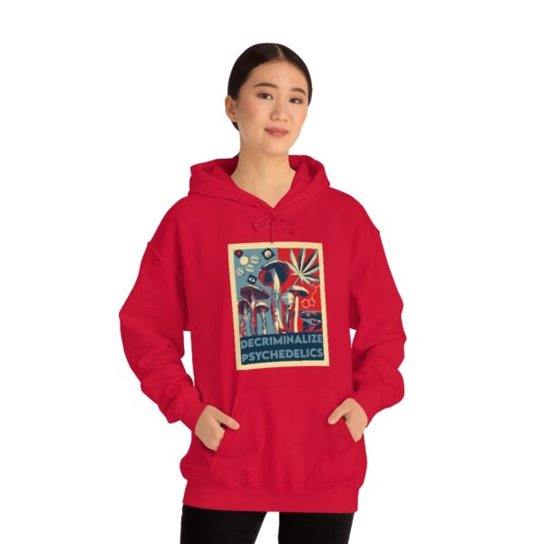 Decriminalize Psychedelics Unisex Hoodie 11 Color Options - Image 93