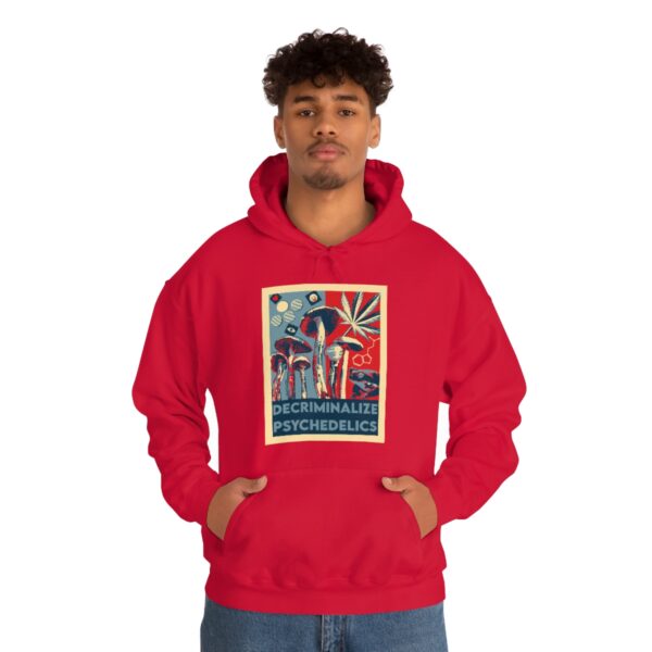 Decriminalize Psychedelics Unisex Hoodie 11 Color Options - Image 94