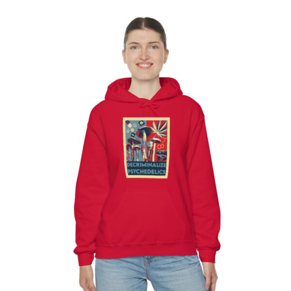 Decriminalize Psychedelics Unisex Hoodie 11 Color Options - Image 95