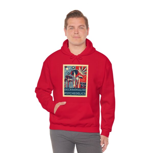 Decriminalize Psychedelics Unisex Hoodie 11 Color Options - Image 96
