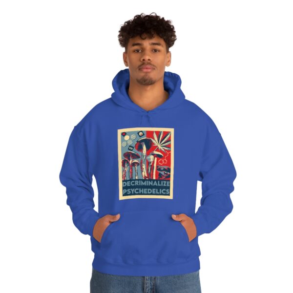 Decriminalize Psychedelics Unisex Hoodie 11 Color Options - Image 67