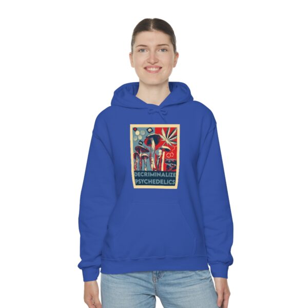 Decriminalize Psychedelics Unisex Hoodie 11 Color Options - Image 68