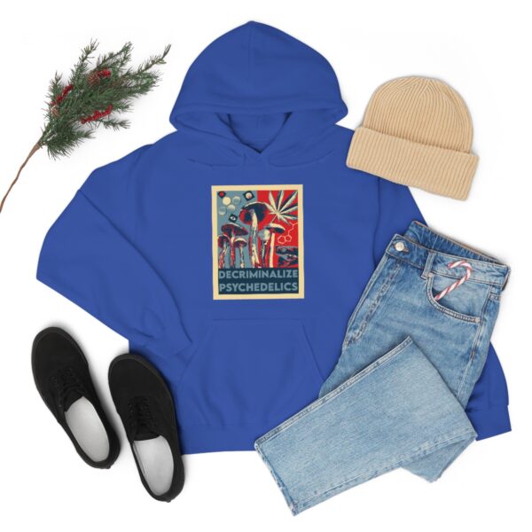 Decriminalize Psychedelics Unisex Hoodie 11 Color Options - Image 71