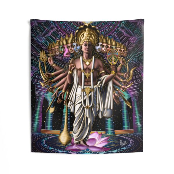 Krishna’s Cosmic Form Tapestries