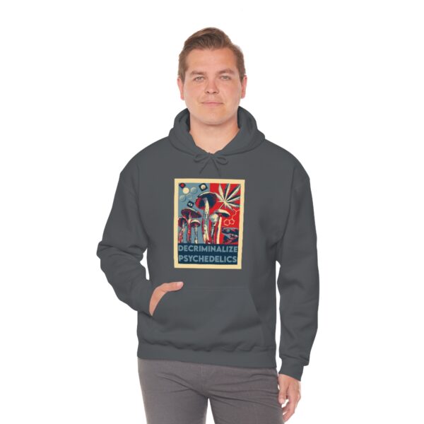 Decriminalize Psychedelics Unisex Hoodie 11 Color Options - Image 60